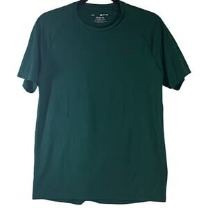 Under Armour Hunter Green Crew Neck Short Sleeve Tech T-Shirt Size S